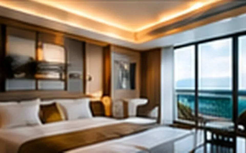 Ảnh minh họa phòng nghỉ khách sạn hướng biển