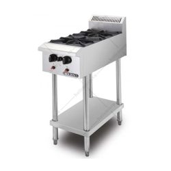 Bếp âu 2 họng có chân Berjaya OB2FS-17