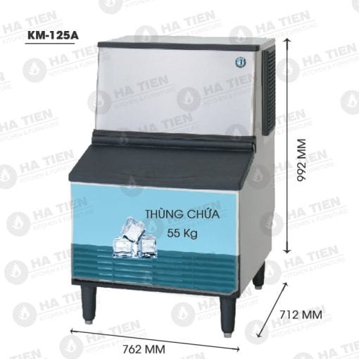 Alternative view of Máy làm đá viên KM-125A