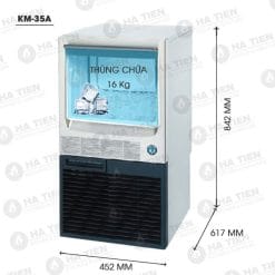 bản vẽ máy làm đá km-35a-03