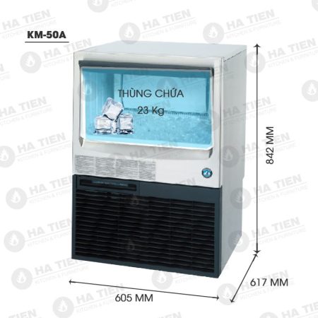 Máy làm đá viên Hoshizaki KM-50A - hình 5
