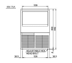 Máy làm đá viên KM-75A - Ảnh 3