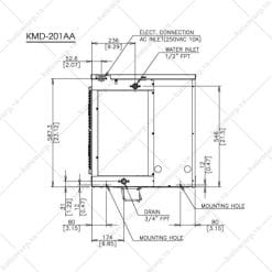 bản vẽ máy làm đá viên 002