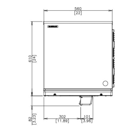 Máy làm đá viên công nghiệp Hoshizaki KMD-270AA