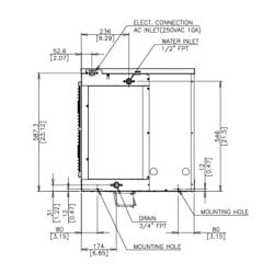 Máy làm đá viên công nghiệp Hoshizaki KMD-270AA - Ảnh 4