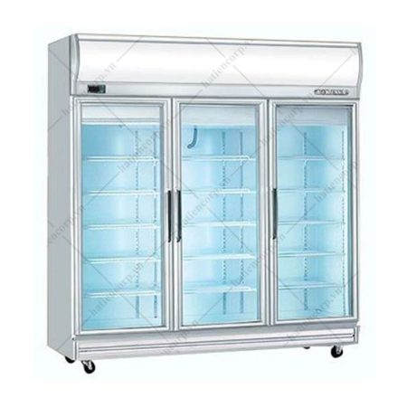 tủ mát 3 cánh kính Berjaya