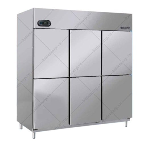 tủ nửa đông nửa mát 6 cánh berjaya