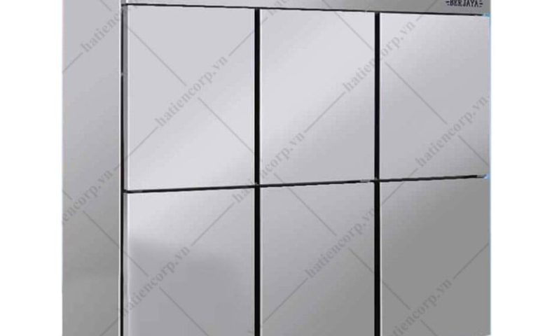 tủ nửa đông nửa mát 6 cánh berjaya