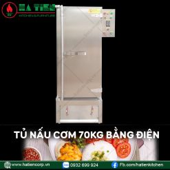 Tủ Nấu Cơm 70Kg Bằng Điện