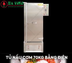 Tủ Nấu Cơm 70Kg Bằng Điện