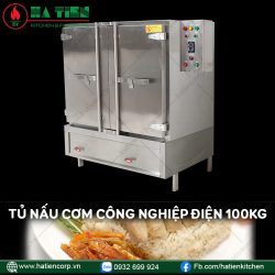 Tủ cơm công nghiệp 100kg - Tủ cơm điện