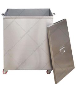 Thùng rác inox 304 có nắp đậy
