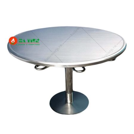 Bàn tròn inox