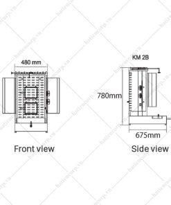 Alternative view of Lò nướng thịt Kebab 2 buồng đốt KM 2B