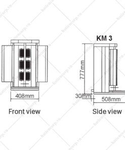 Alternative view of Lò nướng thịt Kebab 3 buồng đốt KM3