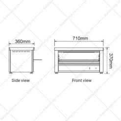 bản vẽ lò nướng