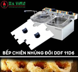 Bếp chiên nhúng đôi DDF 116D