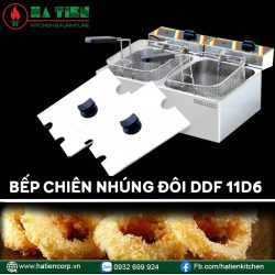 Bếp chiên nhúng đôi DDF 116D