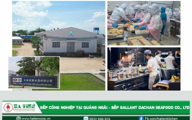 Bếp công nghiệp tại Quảng Ngãi - Bếp công nghiệp seafood