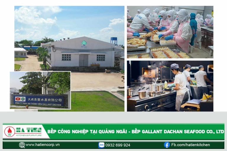Bếp công nghiệp tại Quảng Ngãi - Bếp công nghiệp seafood