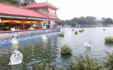 bếp nhà hàng thủy tạ