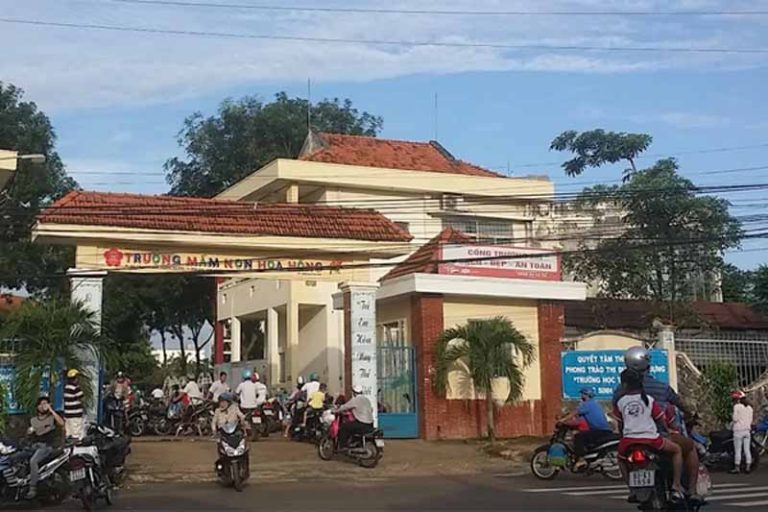 bếp trường học mầm non