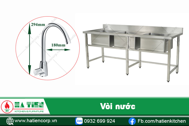 Vòi nước inox