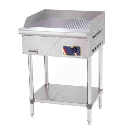 bếp chiên phẳng nửa rãnh sọc