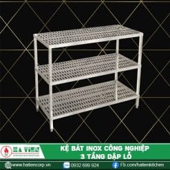 kệ bát inox công nghiệp
