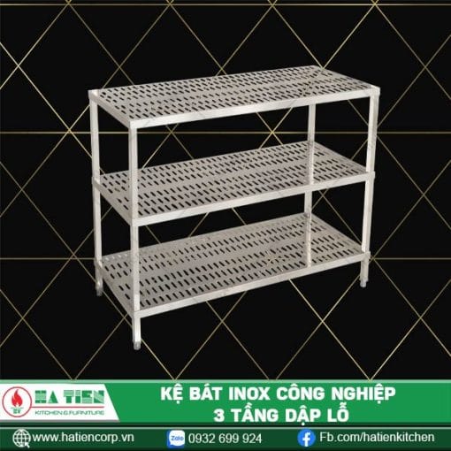 kệ bát inox công nghiệp