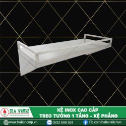 kệ inox cao cấp 1 tầng