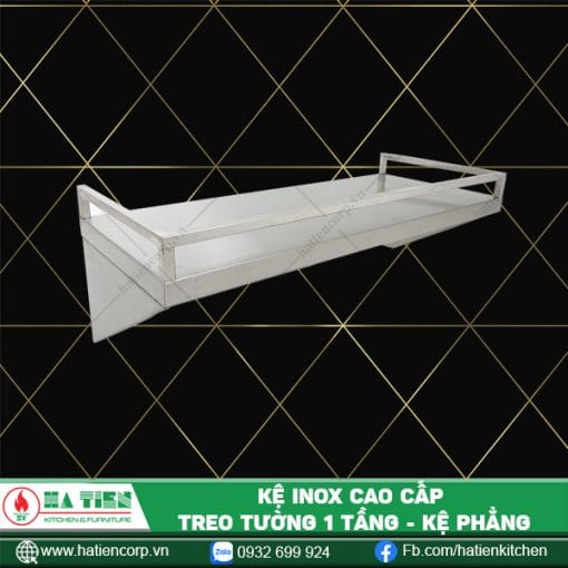 kệ inox cao cấp 1 tầng