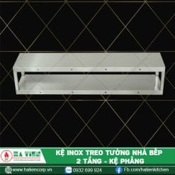kệ inox treo tường nhà bếp