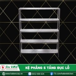 Kệ phẳng 5 tầng có lỗ