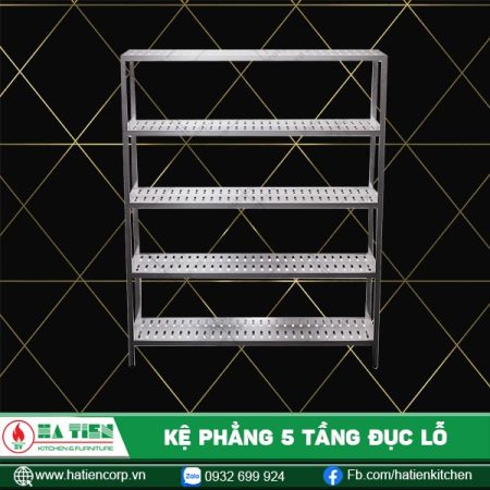 Kệ phẳng 5 tầng có lỗ