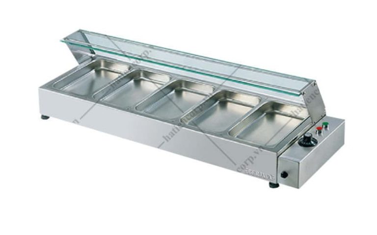 Quầy giữ nóng thức ăn 5 khay BMC