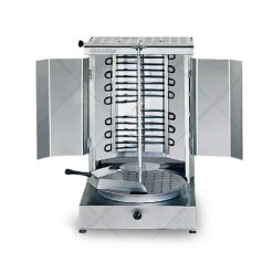 Lò nướng thịt Kebab 2 buồng đốt KM2H