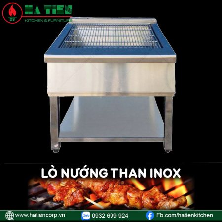 Lò nướng than inox