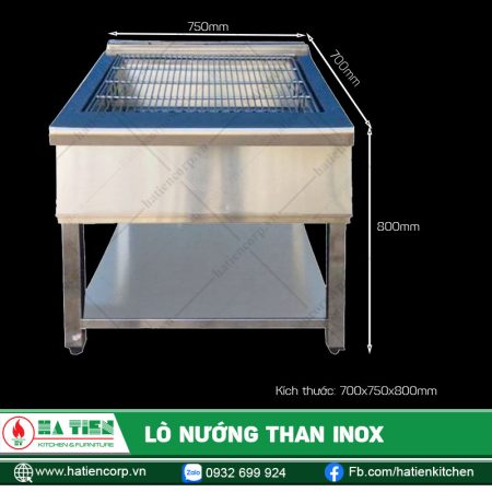 Lò nướng than inox