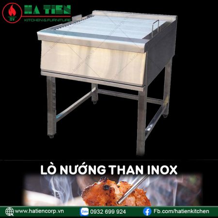Lò nướng than inox