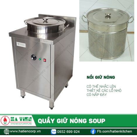 Nồi inox giữ nóng soup