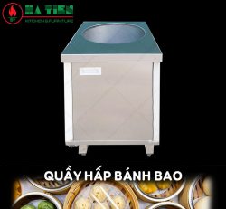 Quầy Hấp Bánh Bao Bằng Điện - Quầy Hấp Dimsum
