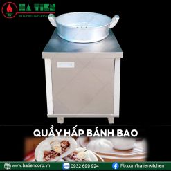 Quầy Hấp Bánh Bao Bằng Điện - Quầy Hấp Dimsum