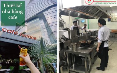 thiết kế nhà hàng cafe