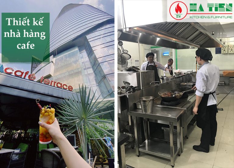 thiết kế nhà hàng cafe