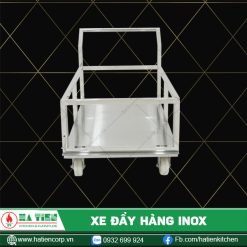 xe đẩy hàng inox 1