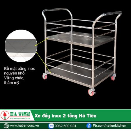 Xe sử dụng inox cao cấp