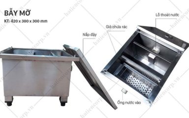 Bẫy mỡ dùng cho bếp công nghiệp