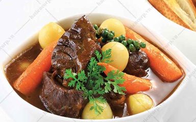 bò hầm tiêu xanh