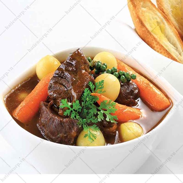 bò hầm tiêu xanh